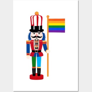 Pride Christmas Nutcracker Posters and Art